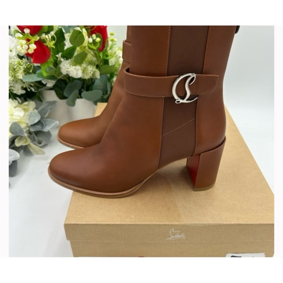 Christian Louboutin Chelsea ankle booty 70 size 39.5 made in Italy - Picture 2 of 5